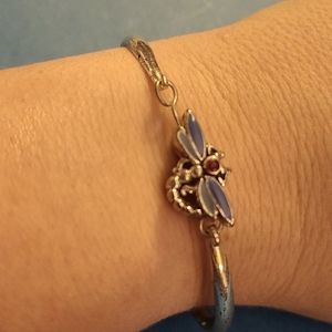 Dragonfly reversible bracelet